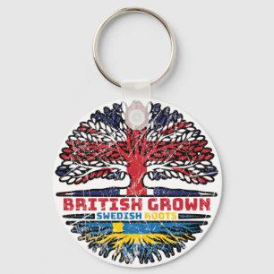 Chaveiro Suecia sueca Reino Unido - British Tree
