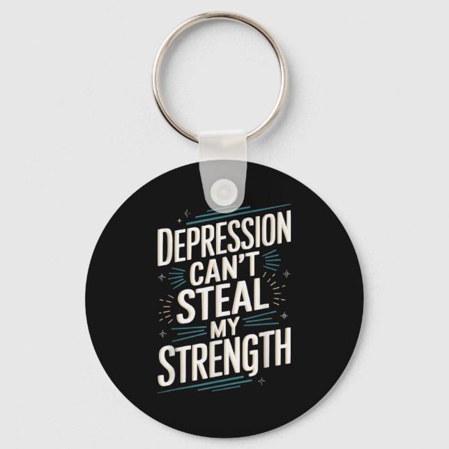 Chaveiro Suicide Awareness Depression Anxiety Mental Health (Frente)