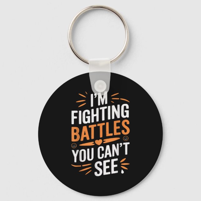 Chaveiro Suicide Awareness Depression Anxiety Mental Health (Frente)