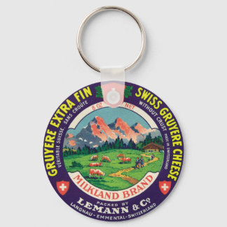 Chaveiro Suíço Gruyere Cheese Langnau Emmental Suiça