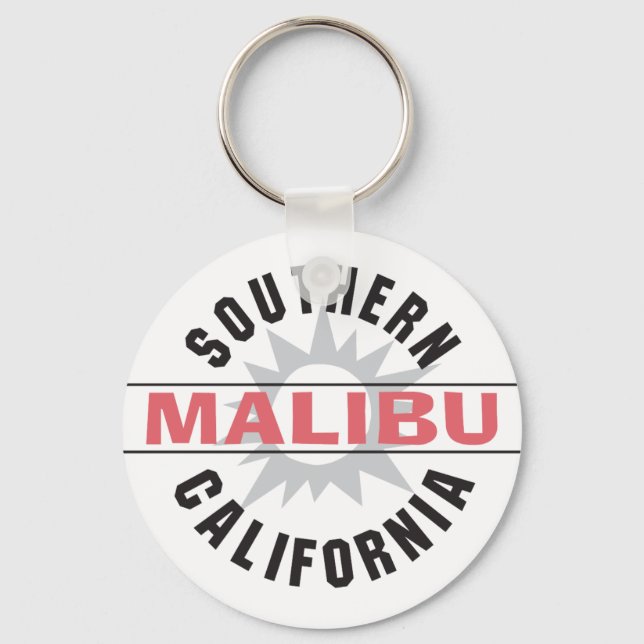 Chaveiro Sul da Califórnia - Malibu (Frente)