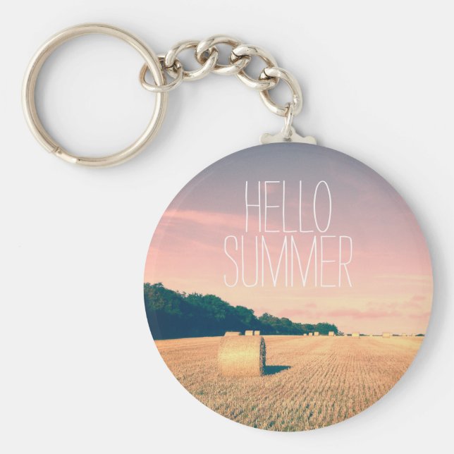 Chaveiro Summer Bliss no interior inglês (Frente)