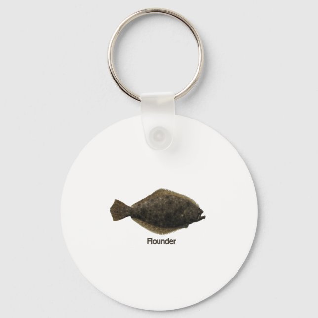 Chaveiro Summer Flounder (com título) (Frente)