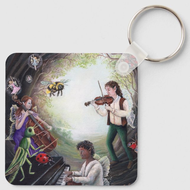 Chaveiro Summer Solstice Fairy Concert (Verso)