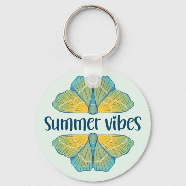 Chaveiro Summer Vibes Butterfly (Frente)