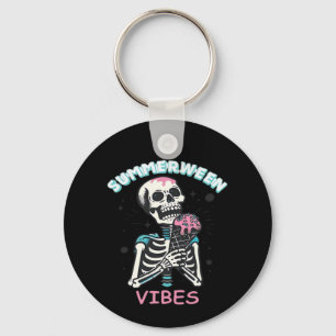 Chaveiro Summerentre Vibes Spooky Summer Pumpkin Clássico