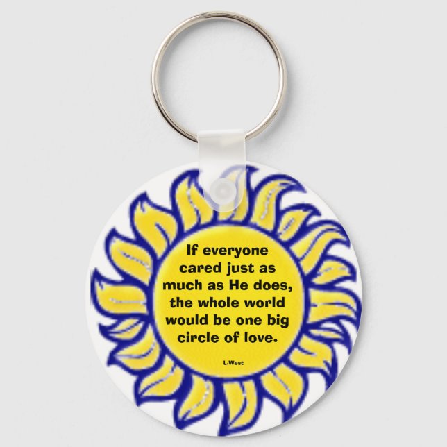 Chaveiro sun_29, se todos acenavam como ele... (Frente)