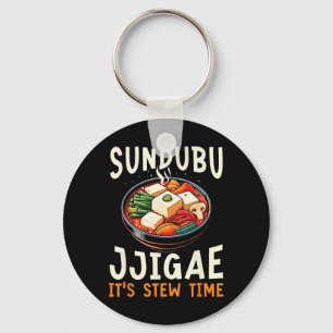 Chaveiro Sundubu Jjigae Comida Asiática Foodie Cozinha Core