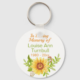 Chaveiro Sunflower Memorial in Loving Memory of