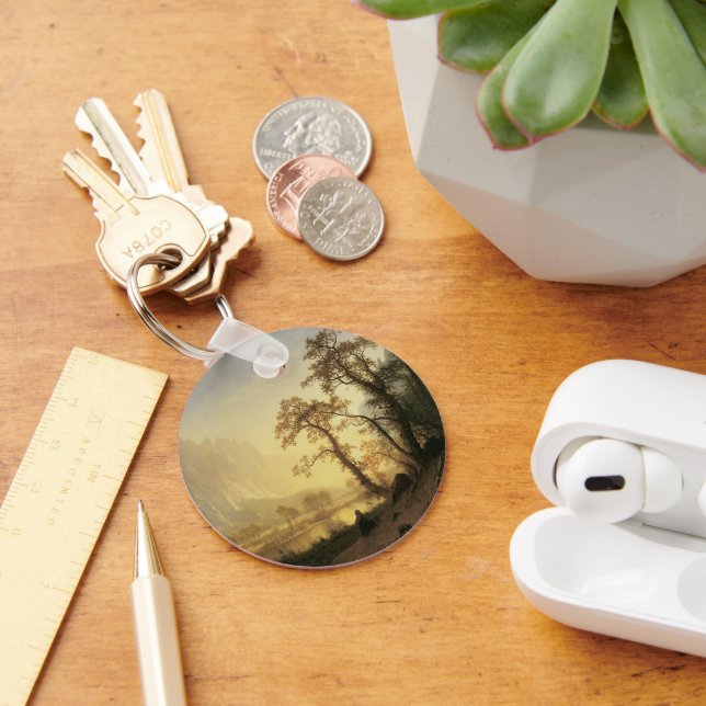 Chaveiro Sunrise, Vale do Yosemite, por Albert Bierstadt (Mesa)