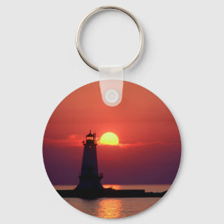 Chaveiro Sunset On Lighthouse