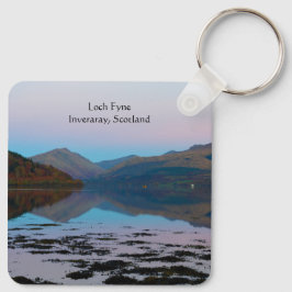 Chaveiro Sunset sobre Loch Fyne, Scotland Keyring