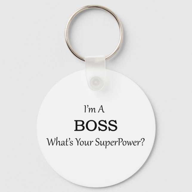 Chaveiro Super Boss (Frente)