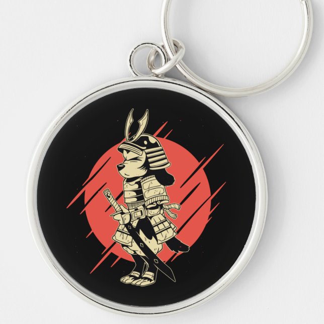 Chaveiro Super Dog Samurai Warrior (Frente)