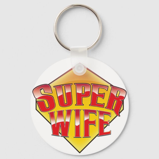 Chaveiro Super Esposa (Frente)