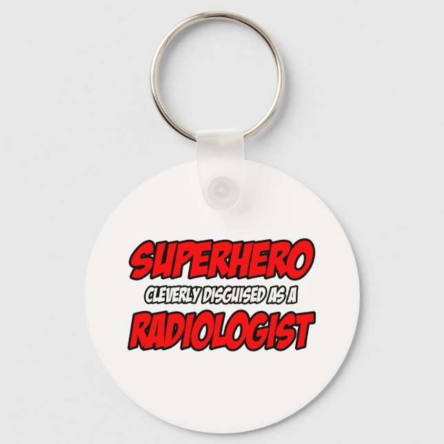 Chaveiro Super-herói... Radiologista. (Frente)