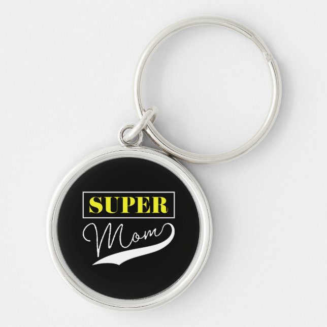 Chaveiro Super Mãe (Frente)