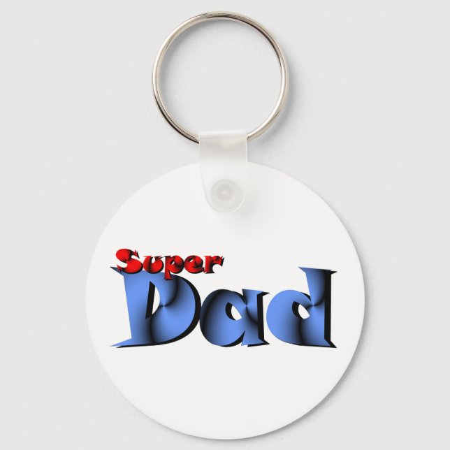 Chaveiro Super Pai (Frente)