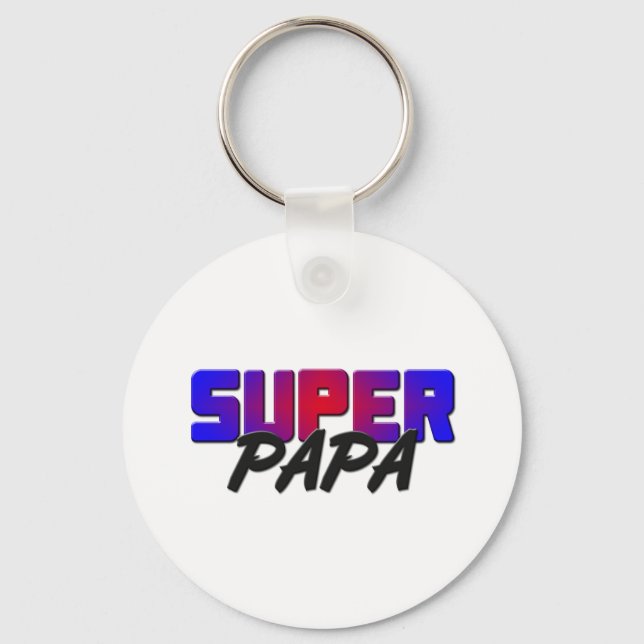 Chaveiro Super Papa (Frente)