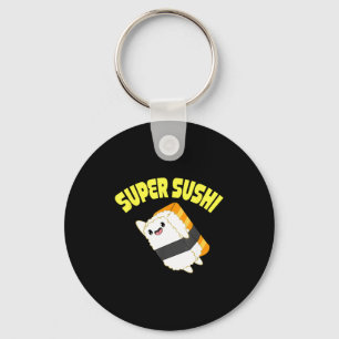 Chaveiro Super sushi kawaii anime japonês