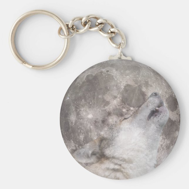 Chaveiro Super Wolf Moon (Frente)