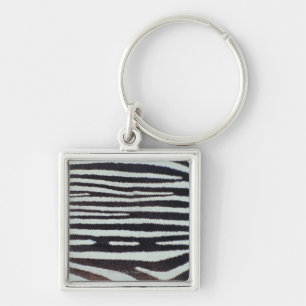 Chaveiro Superfície da pele da zebra