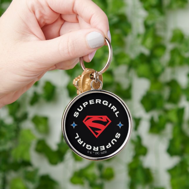 Chaveiro Supergirl Age de Heroes Circle S-Shield (Mão)