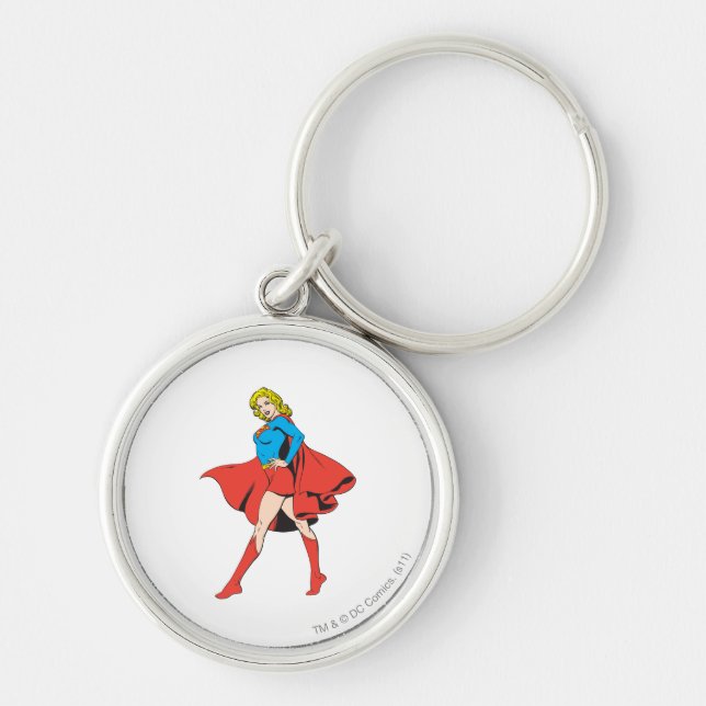 Chaveiro Supergirl Ataca uma Alça (Frente)
