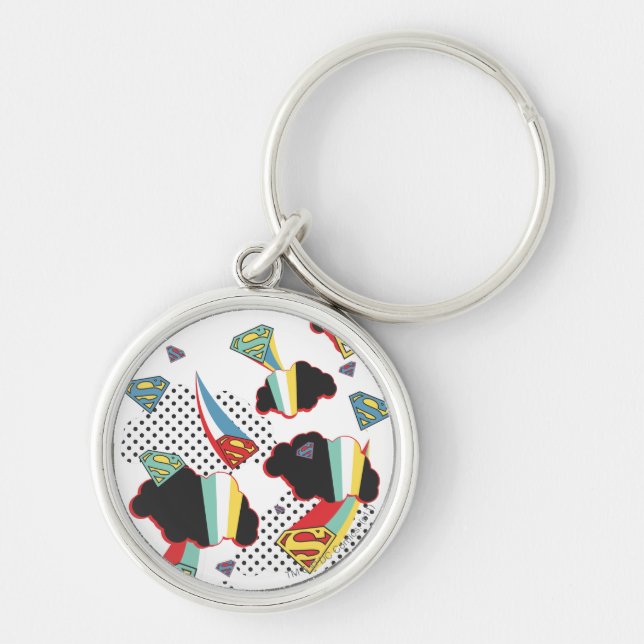 Chaveiro Supergirl Crazy Sky (Frente)