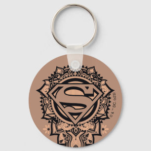 Chaveiro Supergirl Mandala Graphic