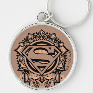 Chaveiro Supergirl Mandala Graphic