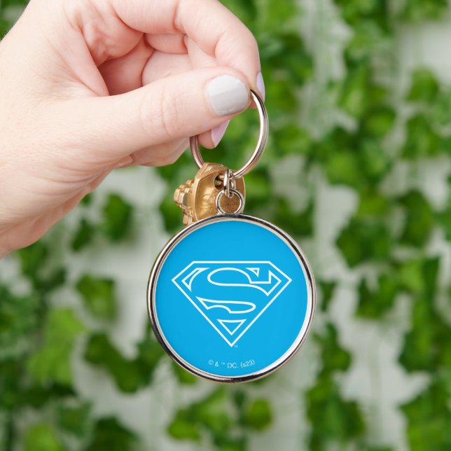 Chaveiro Supergirl Outline S-Shield (Mão)