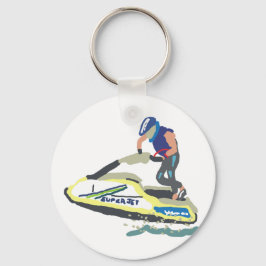 Chaveiro SuperJet de Jet Ski em Pé