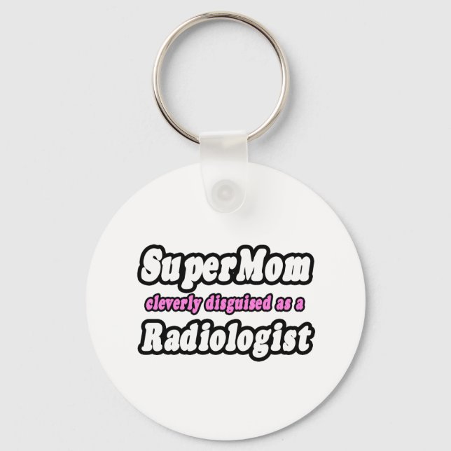 Chaveiro SuperMãe... Radiologista (Frente)