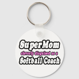 Chaveiro SuperMãe... Treinador Softball