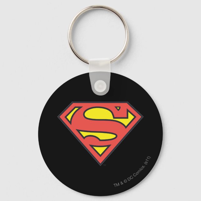 Chaveiro Superman S-Shield | Logotipo Superman (Frente)
