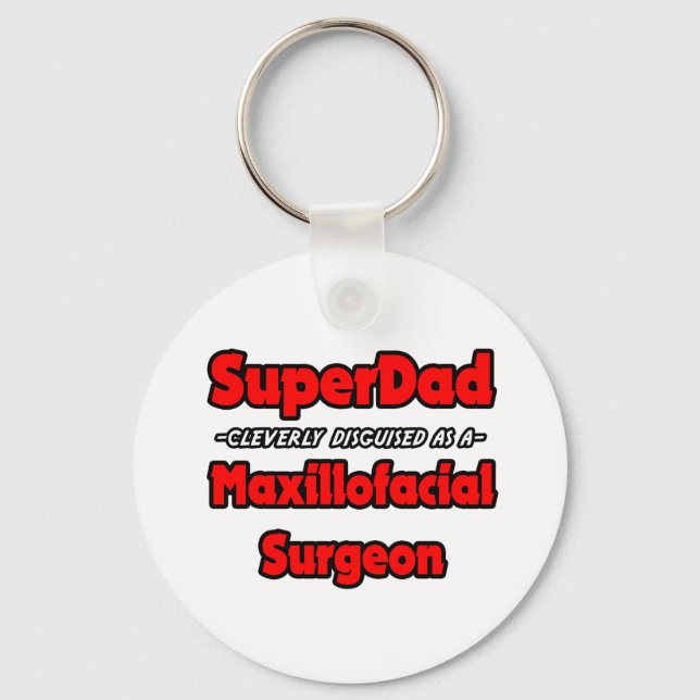 Chaveiro SuperPai, cirurgião maxilofacial (Frente)