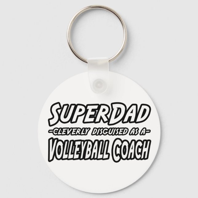 Chaveiro SuperPai... Treinador de Voleibol (Frente)