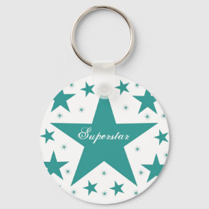 Chaveiro superstar, Teal