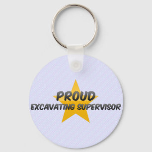 Chaveiro Supervisor de escavação orgulhoso