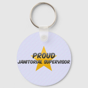 Chaveiro Supervisor de limpeza orgulhoso