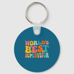 Chaveiro supervisor do mundo - supervisor gerente descolado