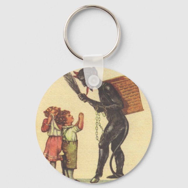 Chaveiro Suplicando ao Krampus (Frente)