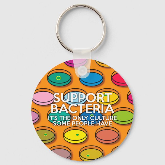 Chaveiro Suporte Bacteriano (Frente)