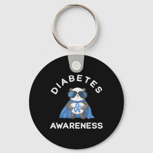 Chaveiro Suporte de Sensibilização para a Diabetes Tipo 1 P