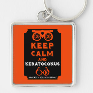Chaveiro Suporte E Consciência De Keratoconus