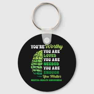 Chaveiro Suporte motivacional Warrior Mental Health Awarene