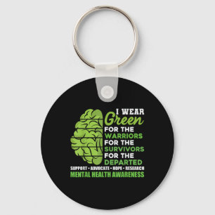 Chaveiro Suporte portátil Saúde mental inspiracional A