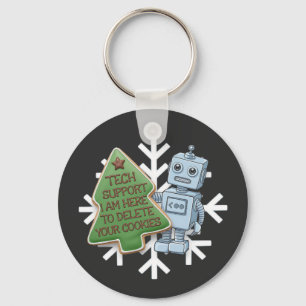 Chaveiro Suporte técnico Estou aqui para excluir seus cooki