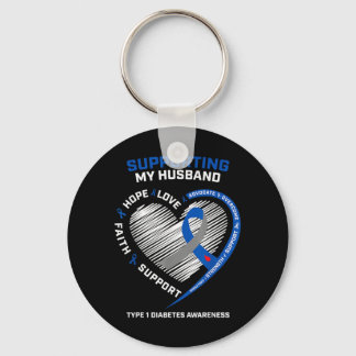 Chaveiro Support Type One Diabetic Husband Type 1 Diabetes